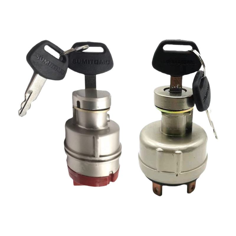 STAR ZEBRA KHR3270 KHR20050 KHR3078 New Ignition Switch with 2 Keys For Sumitomo Excavator SH Series Case CX210B CX240B