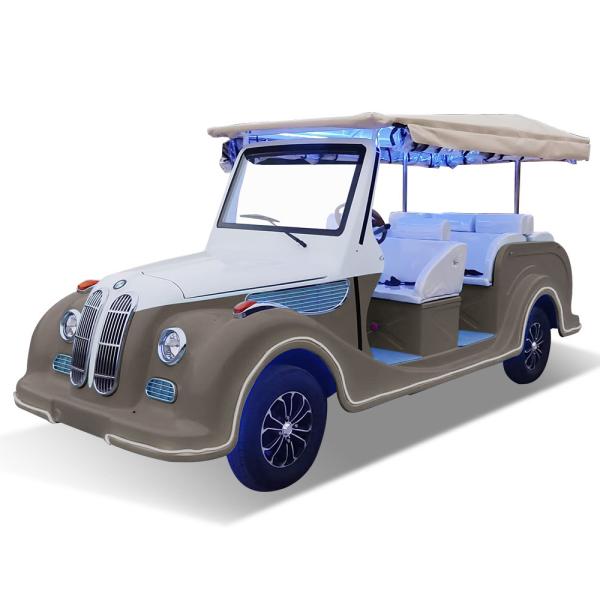 Buy cheap Lithium Battery Classic Golf Cart 8 Seat Shuttle Street Legal Vintage Car from wholesalers