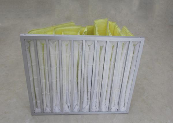 Buy cheap Low Resistance And High Ventilation F6 Pocket Air Filters from wholesalers