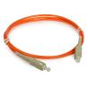 Buy cheap SC UPC Duplex Fiber Optic Patch Cord Single Mode And Multimode Fiber Optic Cable from wholesalers