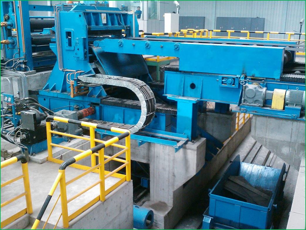 200-120000 Steel Structure Metal Coil Uncoiling Leveling Mobile Shear Assembly Line