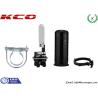Buy cheap Vertical Fiber Optic Splice Closure / Dome Optical Fiber Splice Joint Box Mini Size 24fo 40fo from wholesalers