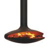 Buy cheap burning stove forwood hotels hanging suspended ndoor fireplace steel contemporary burning contemporary from wholesalers