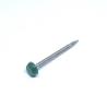 Buy cheap Polished SS316 Plastic Round Cap Roofing Nails With Annular Ring Shank from wholesalers