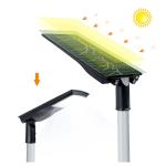 Outdoor Wall All In One Solar LED Street Light Dusk To Dawn Waterproof 40w 150w