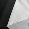 Buy cheap Soft Hand Feel Double Dot Interlining Garment Interlining 110*76 Density Yarn for Garment Sewing from wholesalers