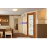 Buy cheap Timber Look Aluminium Doors With Wooden Finish With 6063 -T5 Aluminum Profile from wholesalers