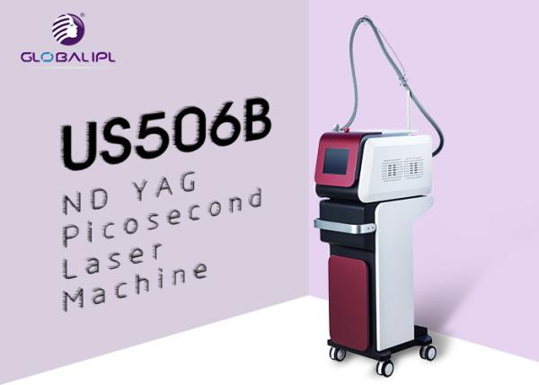 Buy cheap 755nm Picosecond ND YAG Laser Tattoo Removal Machine Up To 800mj Pulse Energy from wholesalers