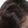 Buy cheap Natural Hairline 100% unprocessed Silky Straight 360 lace band frontal from wholesalers