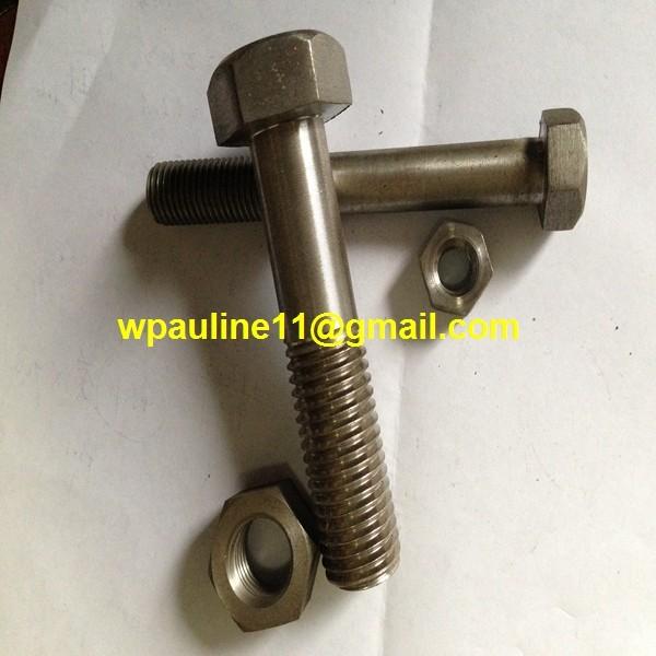 Buy cheap ss321 stainless steel hex head bolts machine bolt and nuts from wholesalers