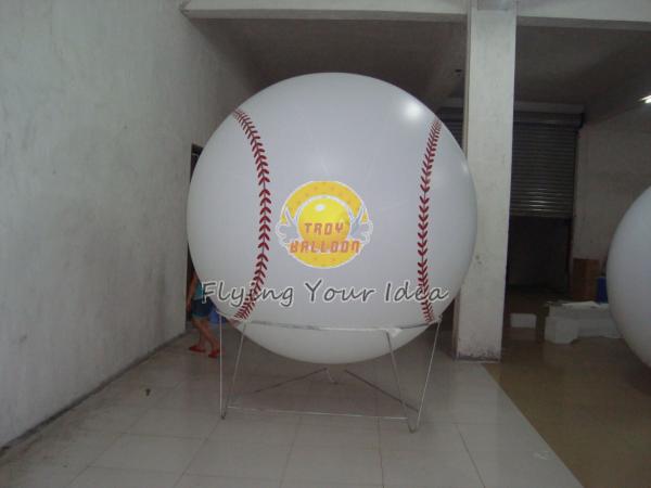 7 ft Diameter Reusable Baseball Sports Balloons with Good Elastic for Outdoor