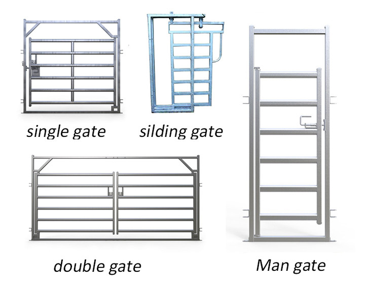 6 Rails 3m Tall Heavy Duty Cattle Panel Free Standing
