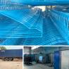 Buy cheap Metal Wire Rod Wire Clothes Hangers , Diameter 6.5mm Blue / White Wire Hangers from wholesalers