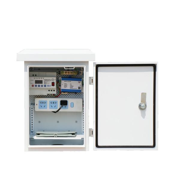 Quality Galvanized Steel Electrical Enclosure Cctv Power Supply Distribution Box White Coating for sale