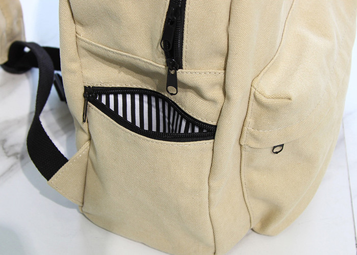 BSCI SEDEX Pillar 4 Really Factory Organic Cotton Canvas Jute Sports Backpacks