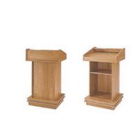 Buy cheap modern wood podium furniture wood lectern wood rostrum product