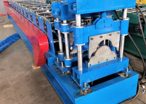 Buy cheap Hydraulic Cutting Cr12 Ridge Cap Machine 10KW Ridge Metal Roof Tile Equipment from wholesalers
