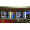 Buy cheap Anti Interference Ability Passenger Flight Information Display For Hongkong Airport from wholesalers
