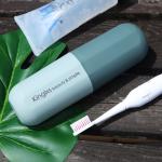 portable Travel Couples Toothbrush Toothpaste Box case