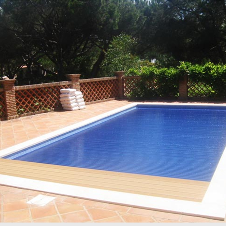 Black Polycarbonate Pool Cover Extend Your Swimming Season With Custom Design
