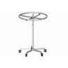 Buy cheap 201 Mirror Stainless Steel Round Shop Display Stands / Retail Store Fixtures from wholesalers