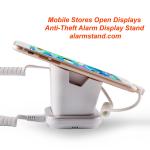 COMER anti-theft stores open displays mobile phone display charging and alarm