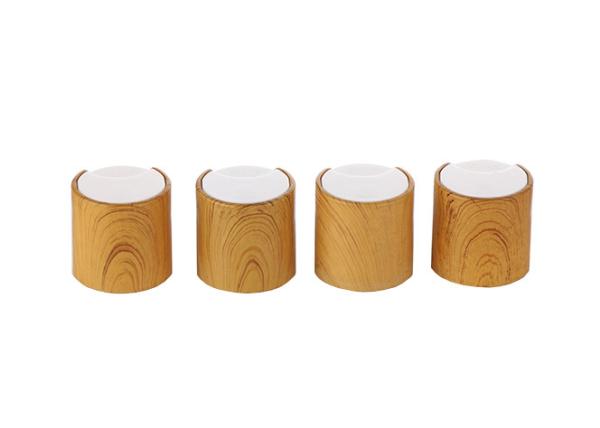 Buy cheap Bamboo Surface Plastic Bottle Caps Recyclable Environment Friendly from wholesalers