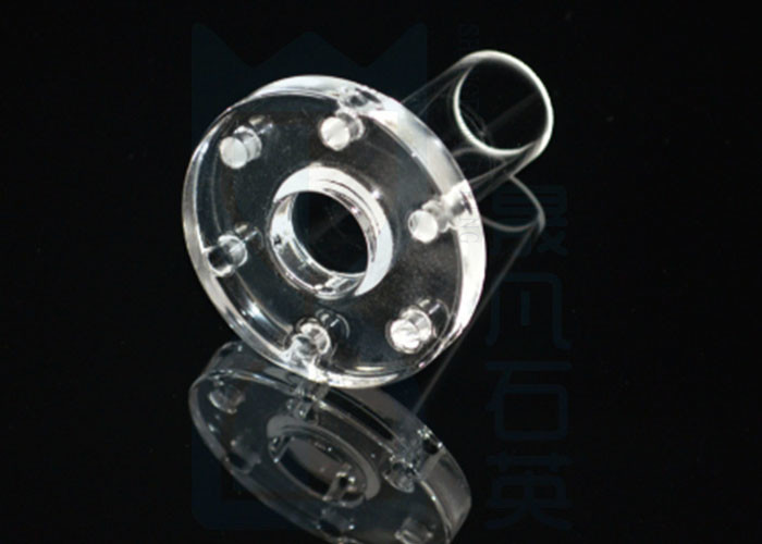 Morse 6.5 Sio2 2.2g/Cm3 Quartz Tube Flange