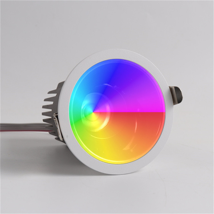 LED Christmas Spotlights High Brightness RGBW 24V Holiday Home Atmosphere Light