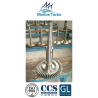Buy cheap T- Mitsubishi Turbocharger / T- MET350 Turbine Blade Shaft For Marine Turbo Replacement Parts from wholesalers