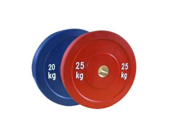 Buy cheap Multicolored Gym Workout Accessories Professional Bodybuilding Olympic Weight Plates from wholesalers