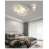 Buy cheap Modern Minimalist White Square Ceiling Light Atmosphere Household Bedroom Star Ceiling Lights(WH-MA-289) from wholesalers