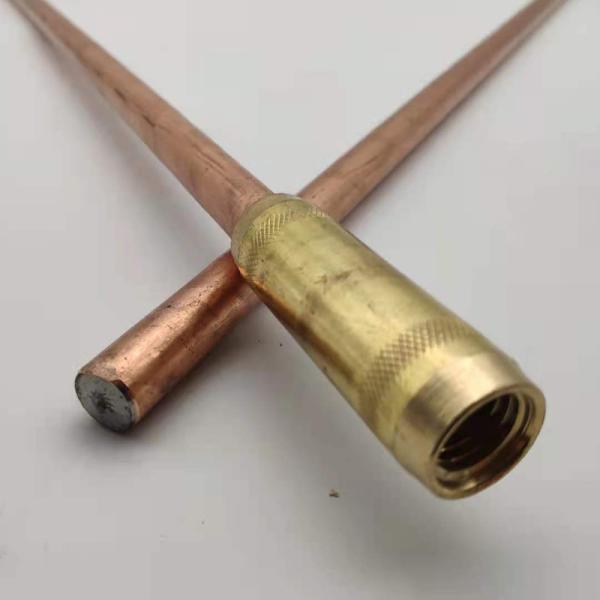 Buy cheap High quality Copper-clad grounding rods from wholesalers
