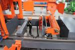 Fully Automatic Horizontal Hydraulic Band Saw Machine For 1000mm Wood