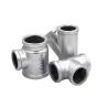 Buy cheap Industrial Grade Sand Blasting Finish Nickel Plated Brass Compression Fittings cast iron pipe fitting plumbing materials from wholesalers