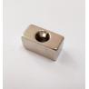 Buy cheap OEM Ndfeb N45 Block Magnet Rectangle Countersunk Hole Magnets from wholesalers