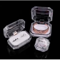 Buy cheap Dustproof Small Jewelry Packaging Boxes Clear Acrylic Custom Logo Shape Size product
