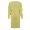 Buy cheap 65gsm Disposable Medical Gowns PP PE Fluid Resistant Isolation Gowns from wholesalers