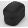 Buy cheap Luxury Black Leather Watch Box Debossed Logo Exquisite Workmanship from wholesalers