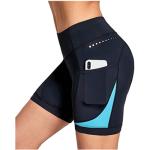 5" Women'S Bike Shorts 4D Padded Pockets Bike Cycling Shorts Spin Gel UPF50+