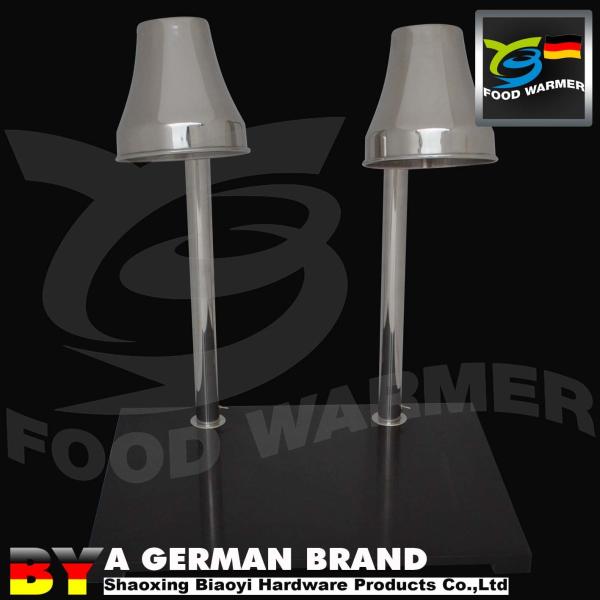 Buy cheap Professional Restaurant Heat Lamp , Infrared Food Warmer Heat Lamps 2 Individual Head from wholesalers