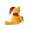 Buy cheap Custom Cute Stuffed Fox Wear Christmas Hat Stuffed Toys ODM OEM from wholesalers