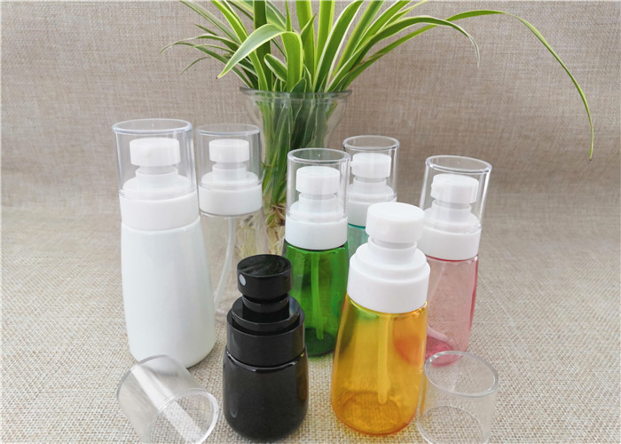 60ml Recycled 150ml PETG Plastic Bottles Dark Green Color With Screw Sealing