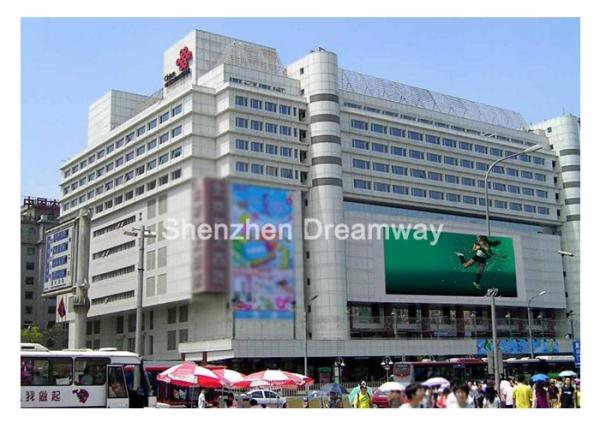 PH20 2R1G1B Outdoor Advertising LED Screen Display with Win2000 / XP / Vista ,