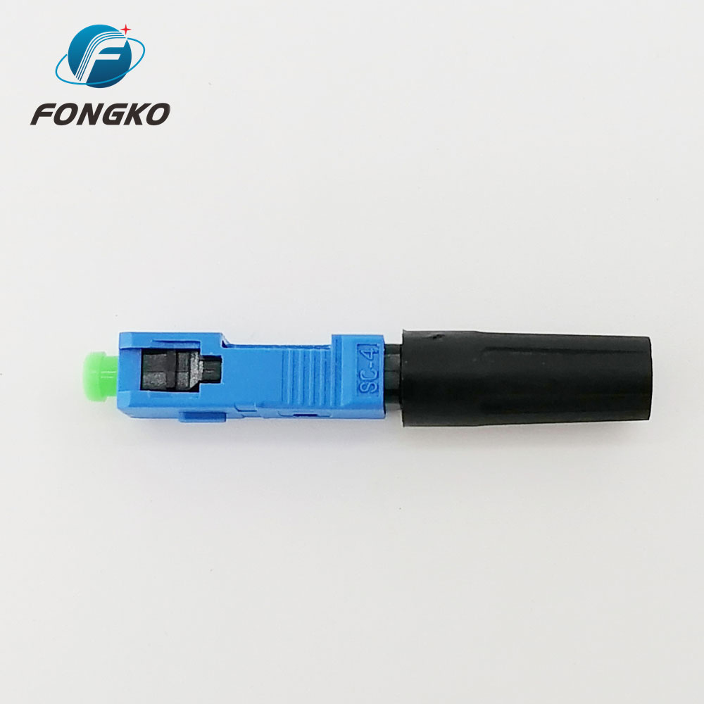 UPC Optical Fast Connector SC Fiber Termination FKSU027 for FTTH Drop Cable