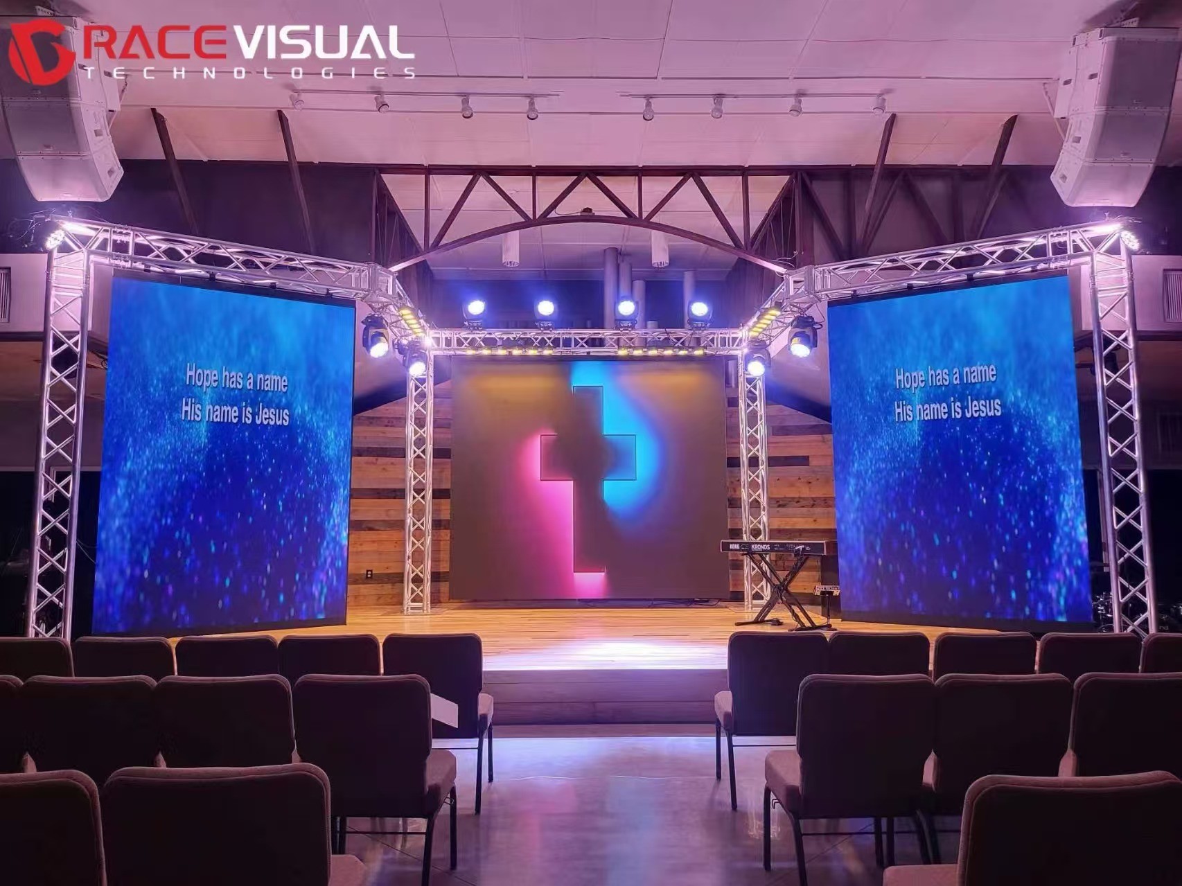 High Pixel Density IRA LED Screen - 1.9mm to 3.9mm Pixel Pitch, Long Lifespan, Wide Viewing Angle