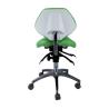 Buy cheap Unique Dentist Stool Blue Color Barber Shop Chair Comfortable Dental Twin Saddle Stool from wholesalers