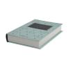 Buy cheap 4c Offset Printing Book Shape Folding Gift Box flocking paper from wholesalers