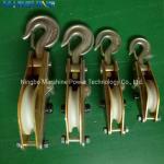 Conductor Transmission Cable Pulley Block Line With Stainless Steel Hoisting