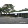 Buy cheap Glass Sidewall Aluminum Event Tent For Outdoor Temporary Party , White Roof Tempered Structure from wholesalers